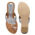 Arzu Metallic Kolhapuri Heels